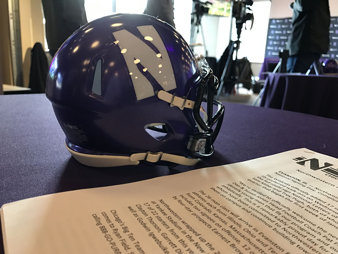 Northwestern football keeps eye on the future at signing day Medill